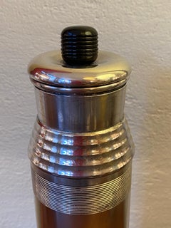 “Nocturne” Silverplate Cocktail Shaker by Saunders and Switzer for Benedict