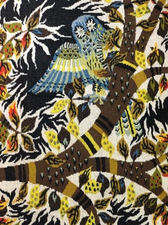 "Nocturne” Tapestry Signed M.Ray