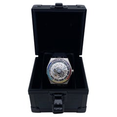 Noda Aero Series-1 43MM Steel Rainbow Stone Skeleton Dial Automatic Watch