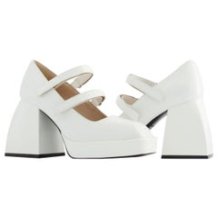 Nodaleto - Chaussures à plateforme Bulla Babies en cuir verni et céramique, taille 36