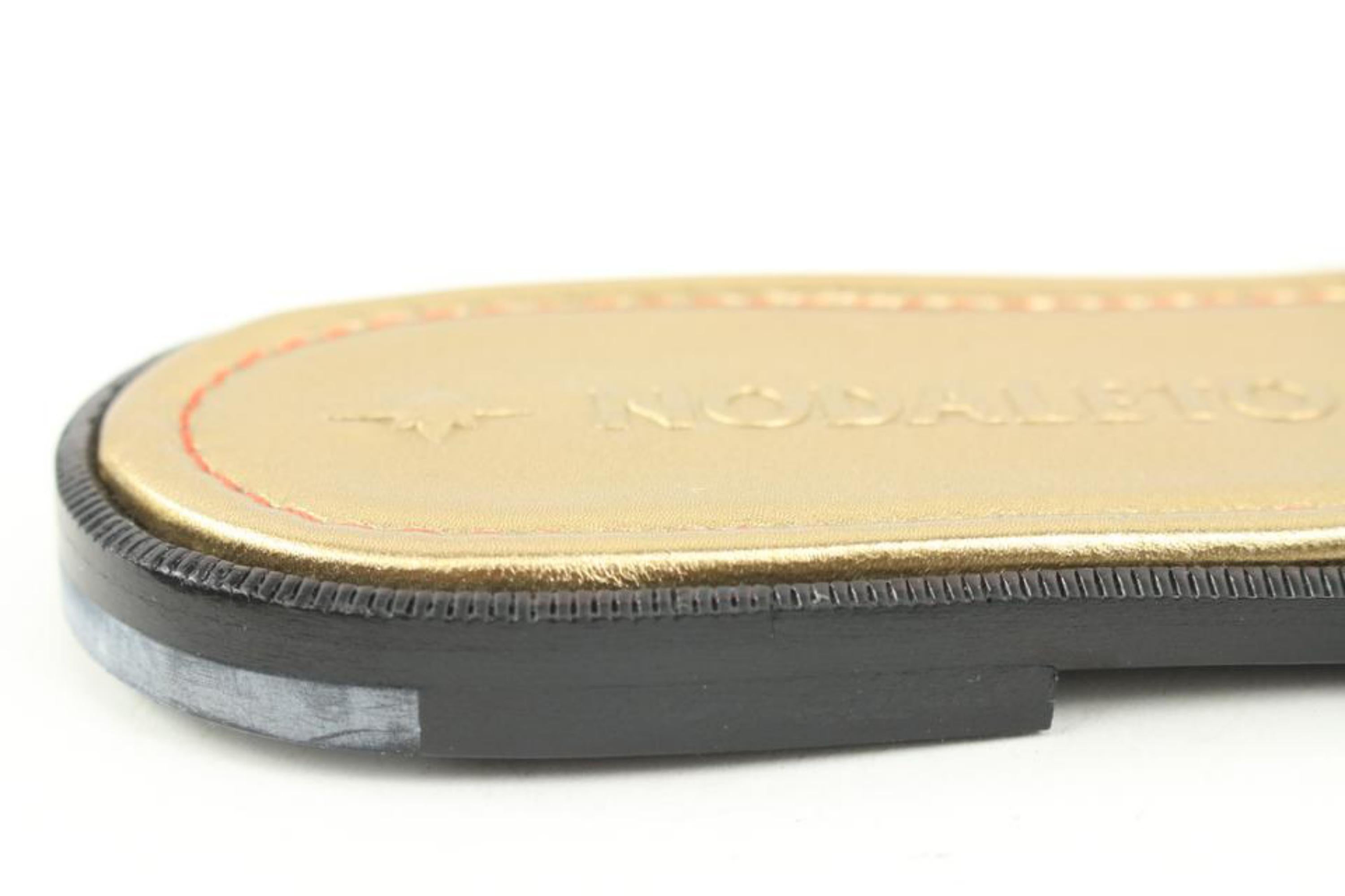 Women's Nodaleto Size 39 Bulla Salem Flat Jeweled Sandals 35n37s For Sale
