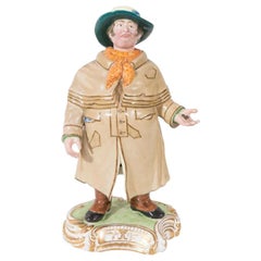 Nodding Head Figure of Victorian Coachman, Made in England, circa 1830