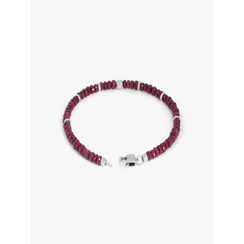 mens ruby bracelet