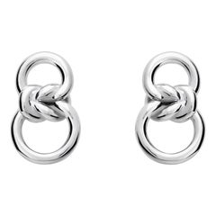 Silver Nodo Earrings