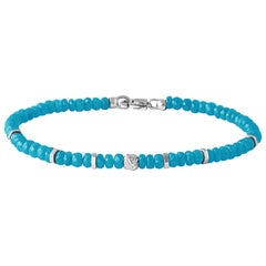 Bracelet Nodo précieux en turquoise (petit)