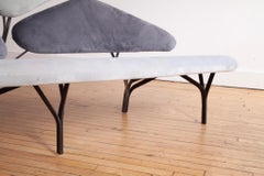 Noe Duchaufour-Lawrence Steel and Upholstered "Borghese" Sofa