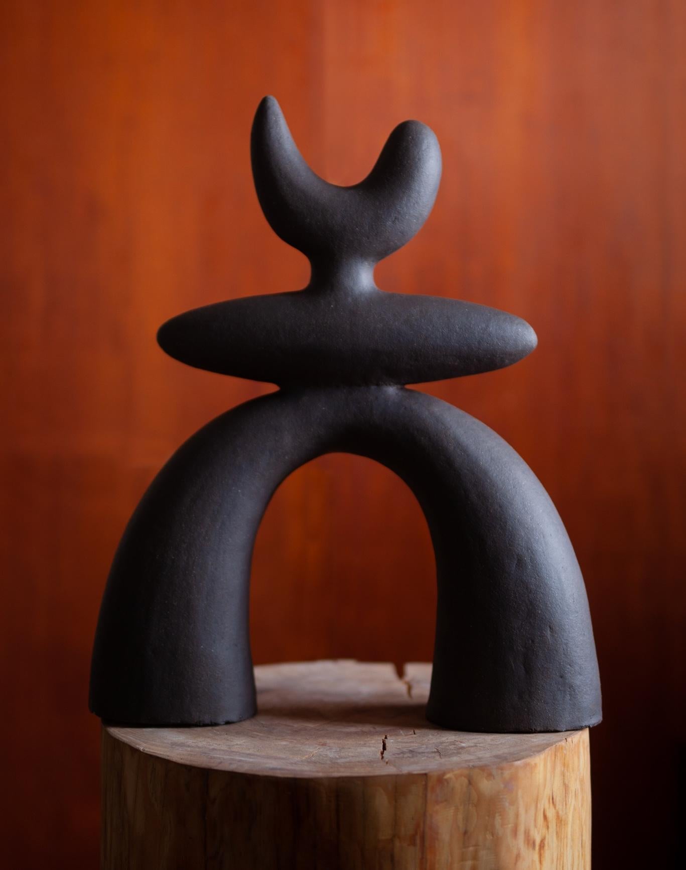 Haniwa Warrior 93 - Sculpture by Noe Kuremoto