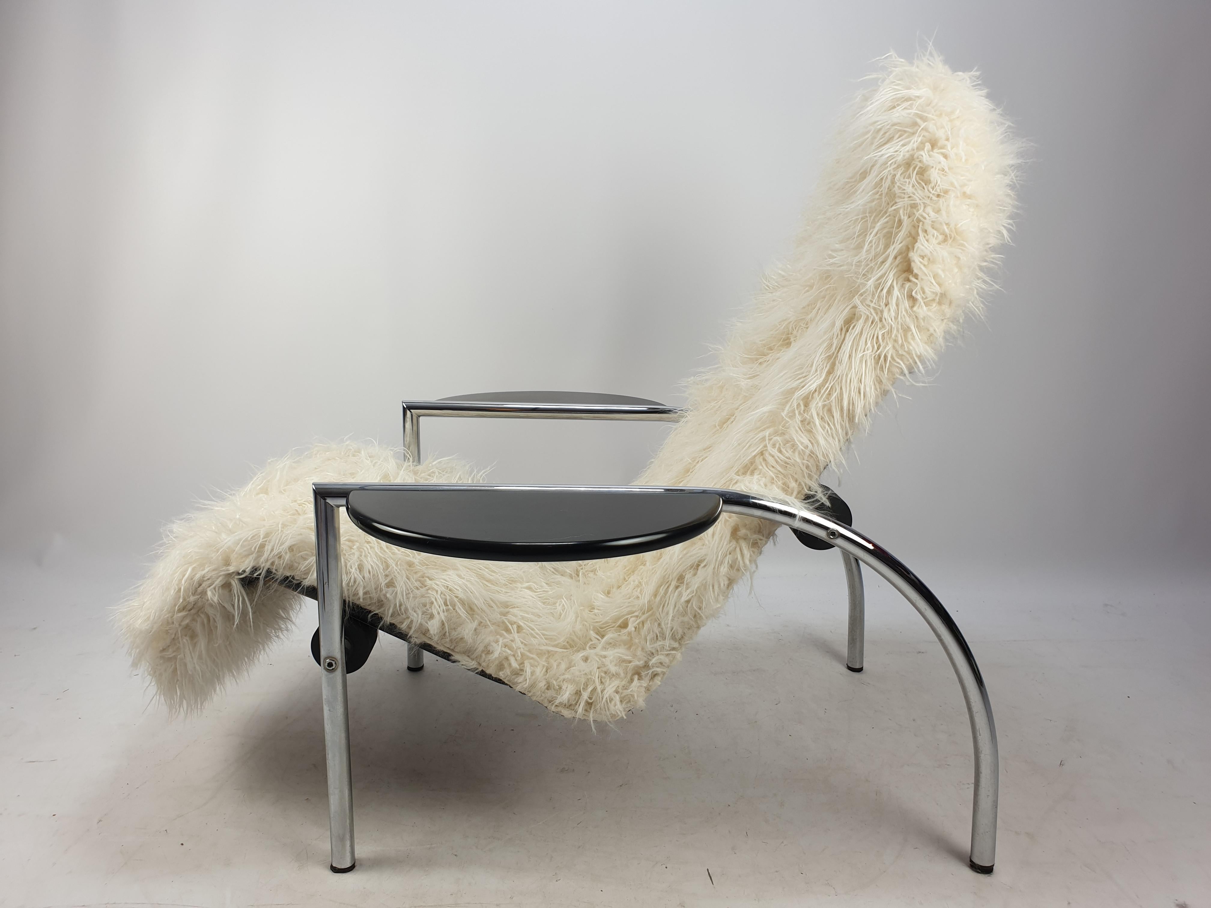 Noe Lounge Chair by Vitelli and Ammannati for Moroso, Italy, 1980's In Good Condition For Sale In Oud Beijerland, NL