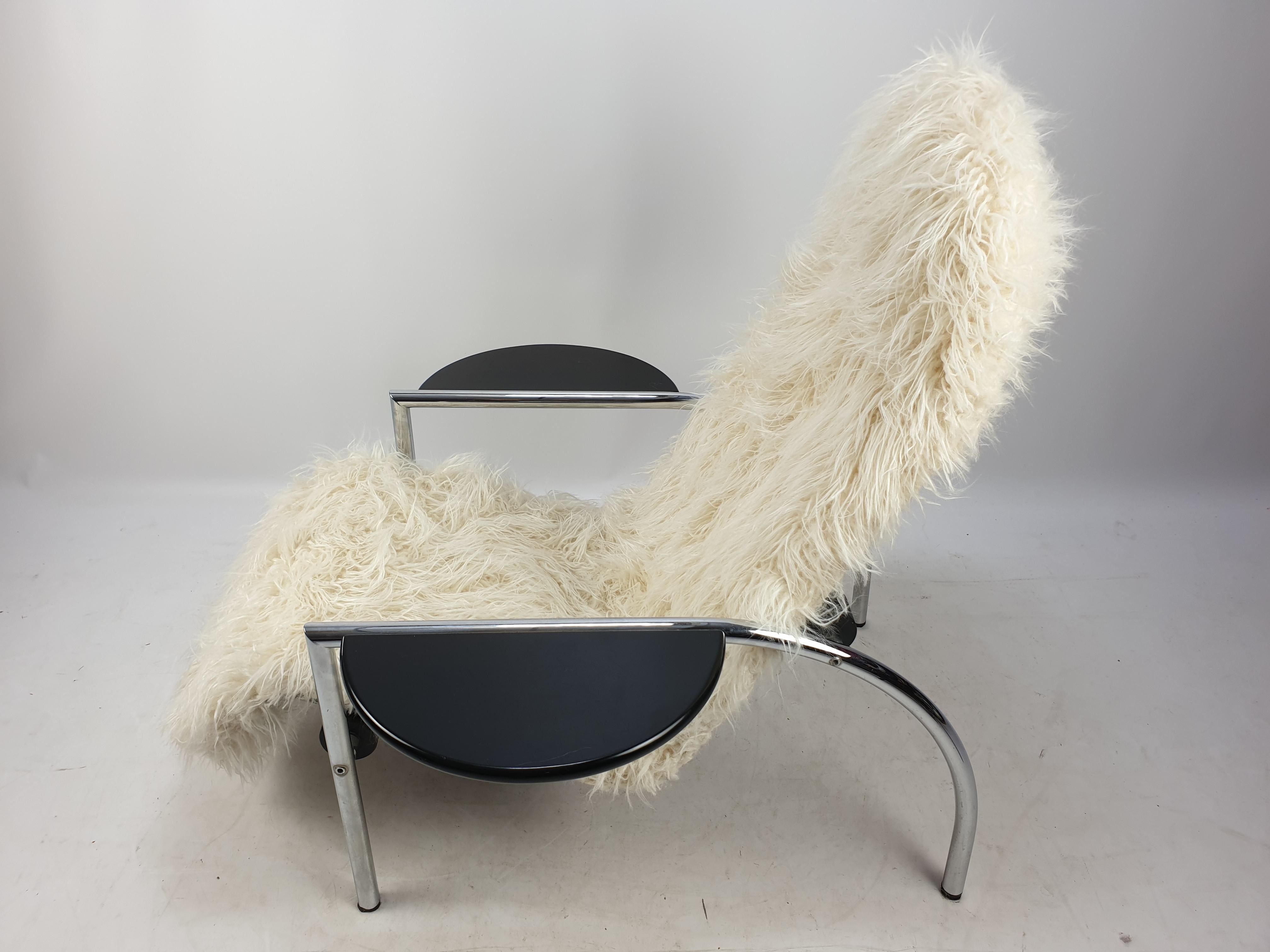 Noe Lounge Chair by Vitelli and Ammannati for Moroso, Italy, 1980's For Sale 2