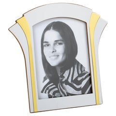 Noel BC Chrome and Brass Picture Frame, Italy 1970s