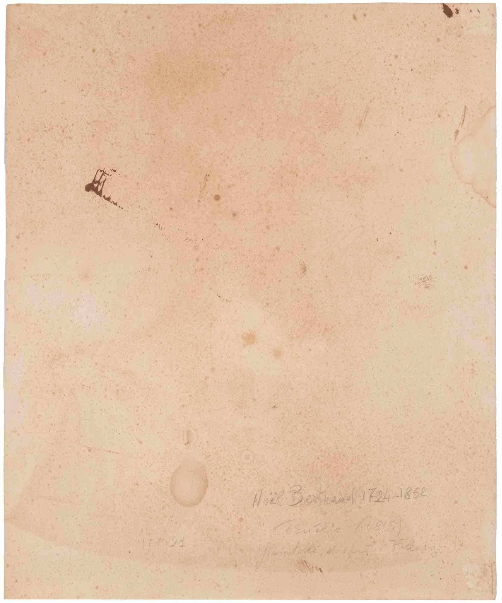 Cornélie - Lithograph By Noel Betrand - 19th century For Sale 1