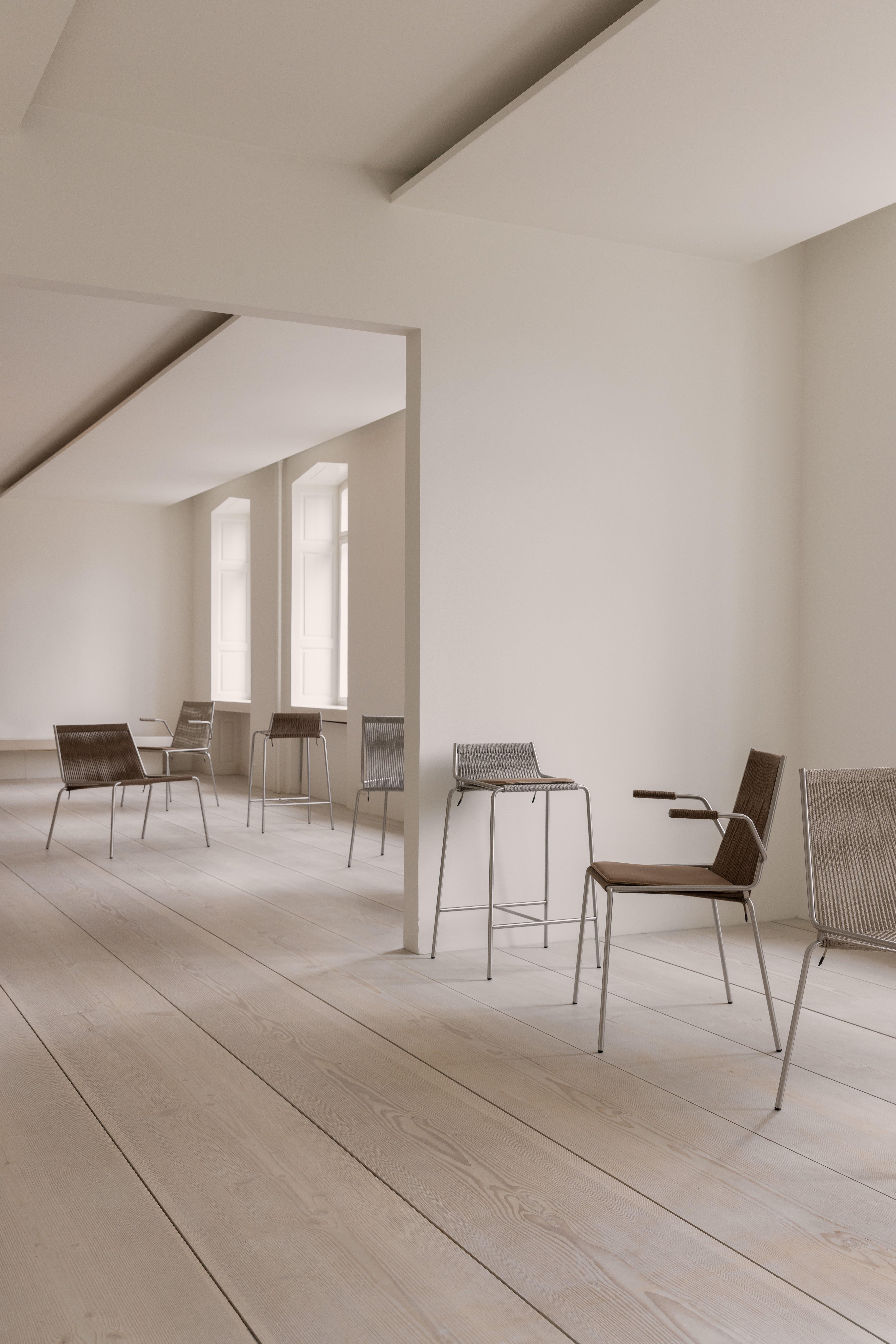 Stainless Steel Noel Counter Chair by Thorup Copenhagen For Sale