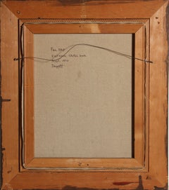 Fan Nap: Vietnam Sketchbook, Impressionist Oil on Canvas Painting by Noel Dagget