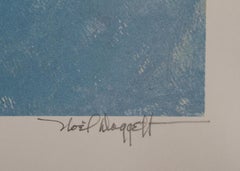High Country Chill, American Western Art Lithograph by Noel Daggett