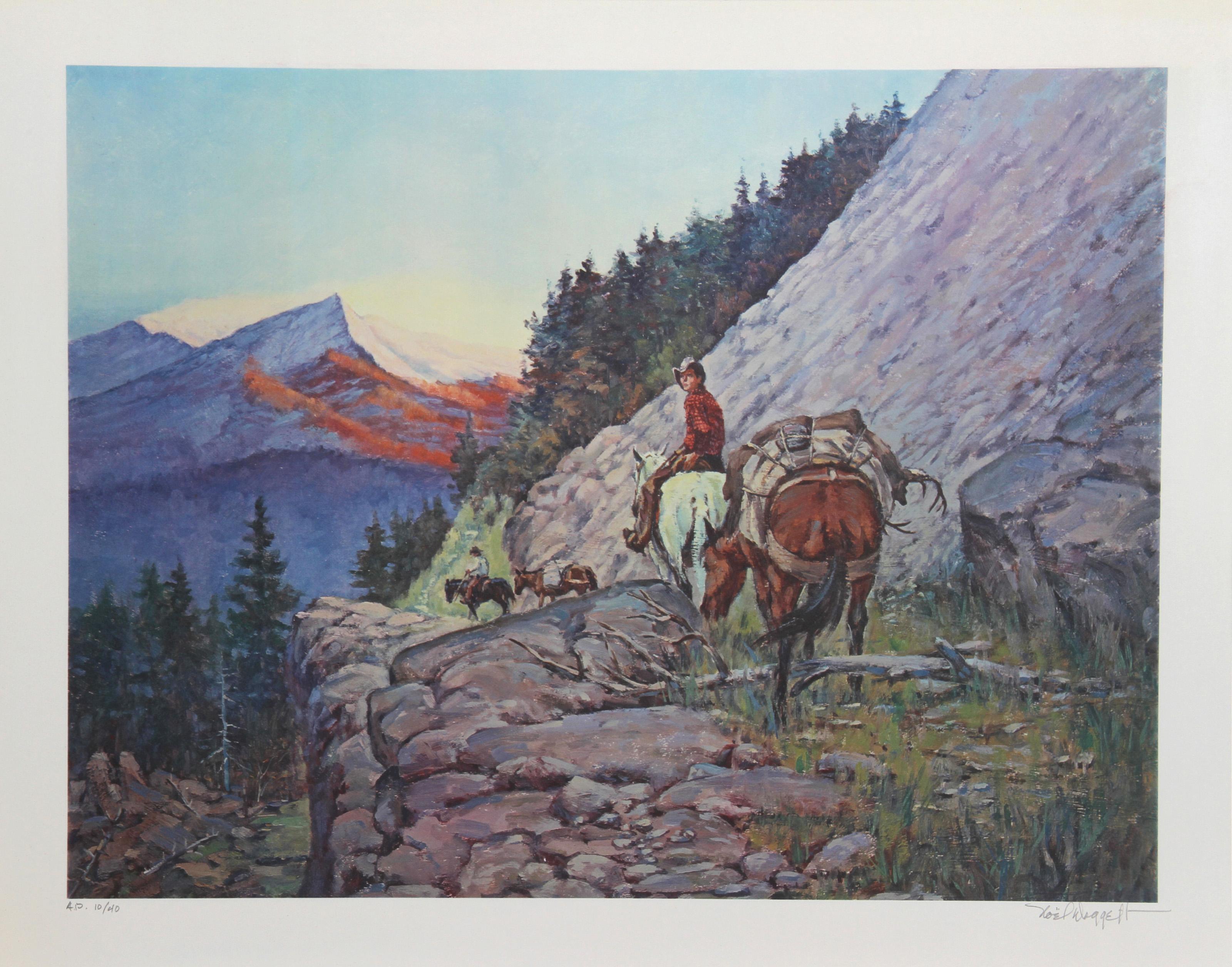 Noel Daggett, estadounidense (1925 - 2005) - Premio Rack, Año:  circa 1979, Medio:  Litografía, firmada y numerada a lápiz, Edición:  300, AP 40, Tamaño de la imagen:  17,5 x 23 pulgadas, Tamaño:  50,8 cm x 66,04 cm, Descripción:  La representación