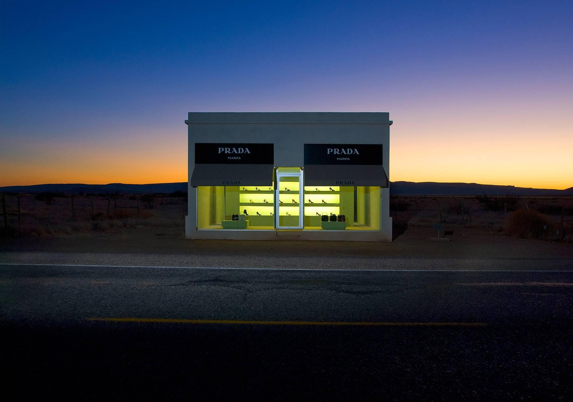 Noel Kerns Landscape Print - Prada Marfa