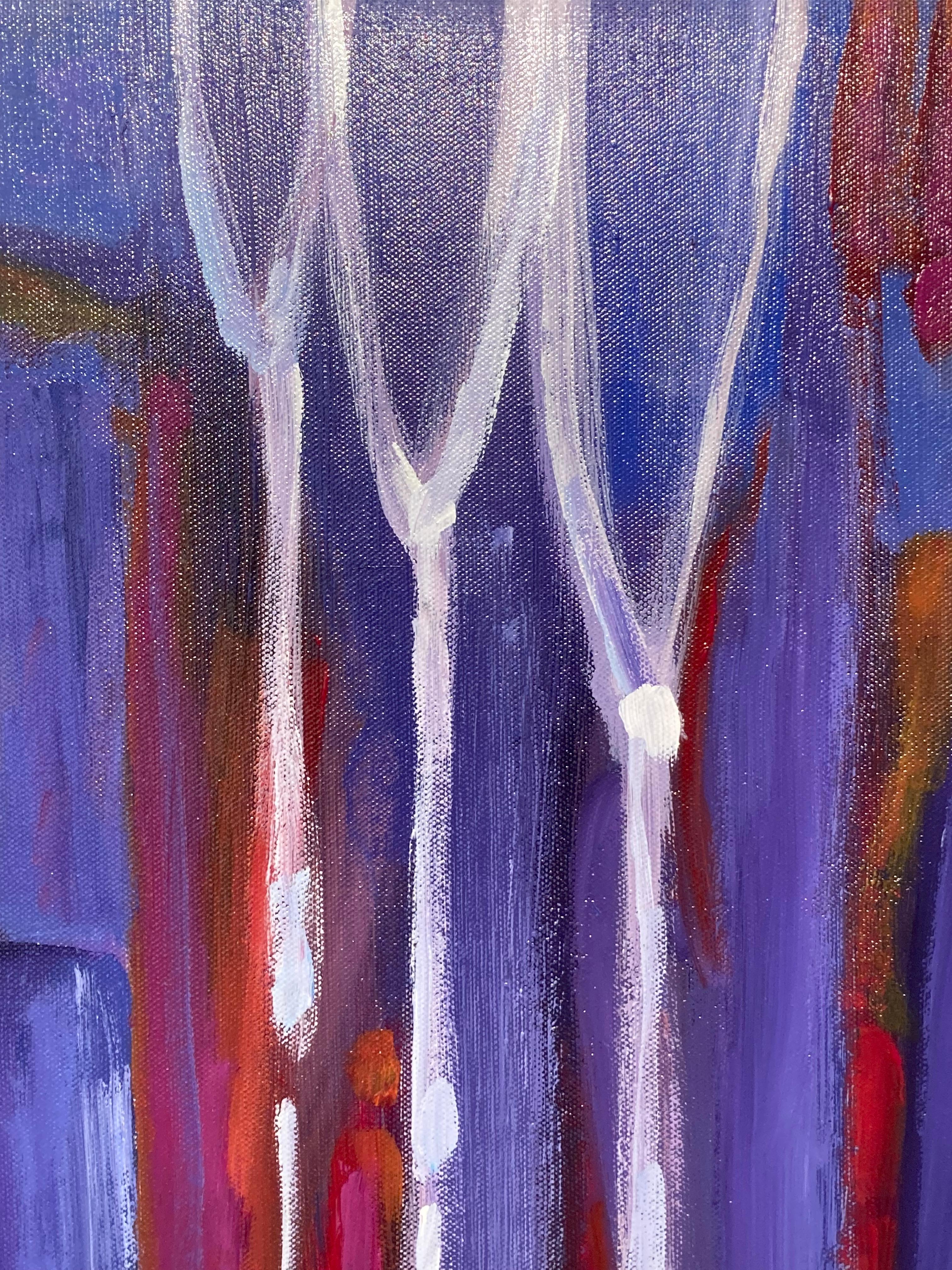 „Beyond the Lullaby Trees“, von Noelle McAlinden, Gemälde in Acryl auf Leinen im Angebot 2