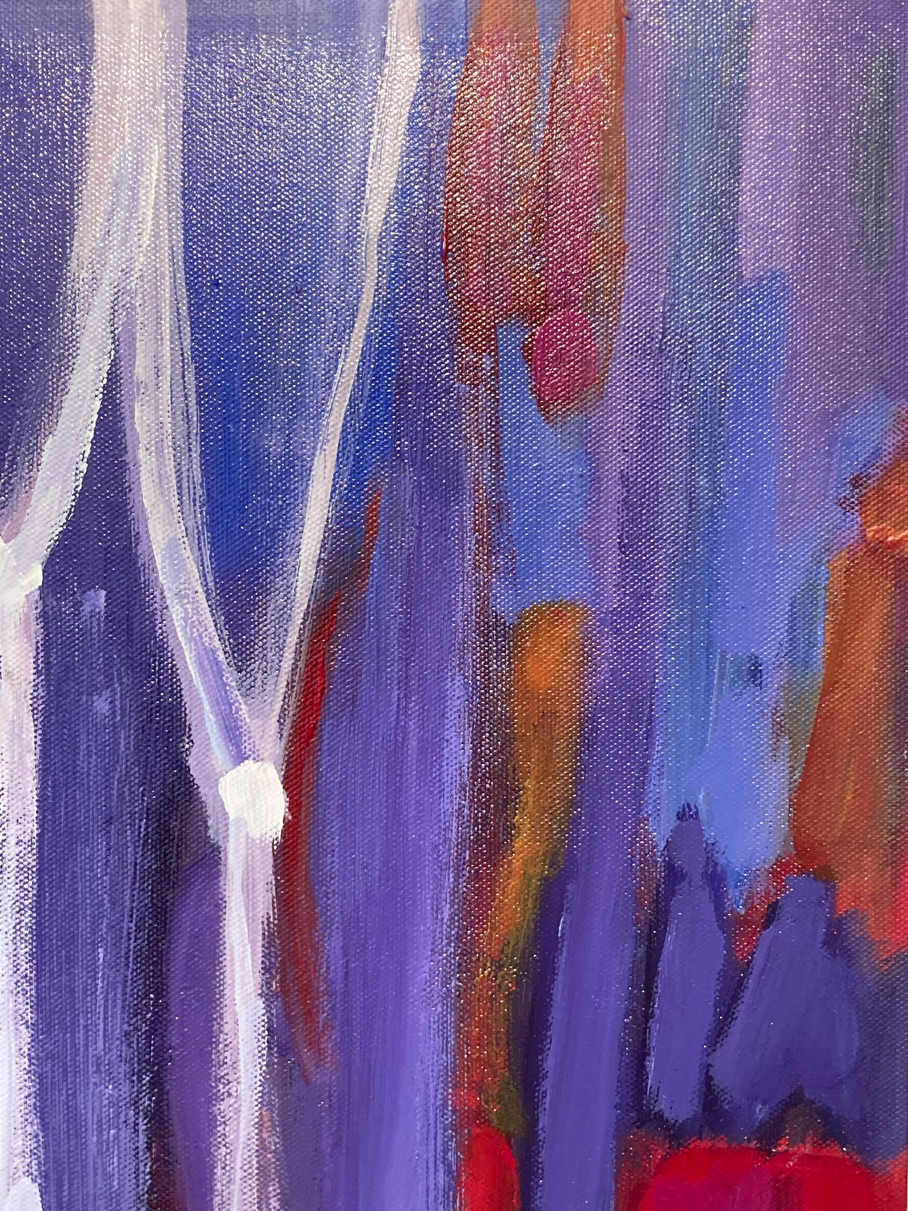 „Beyond the Lullaby Trees“, von Noelle McAlinden, Gemälde in Acryl auf Leinen im Angebot 3