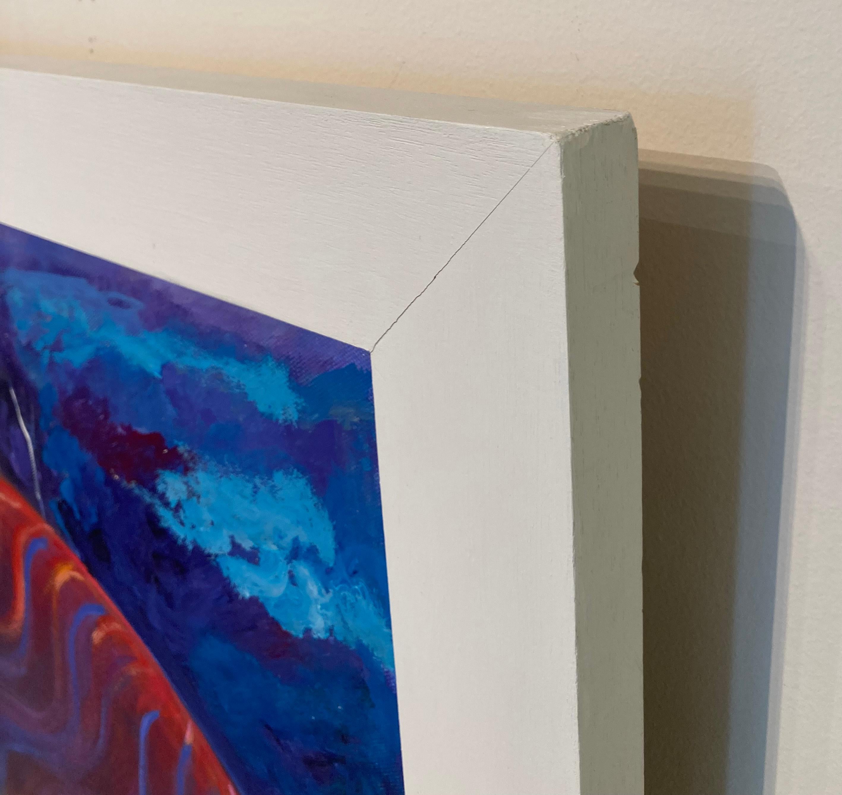 „Damson Sky over Crimson Hill“ von Noelle McAlinden, Acryl auf Leinen, Gemälde im Angebot 10