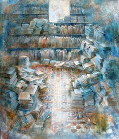 Espai Interior - 21. Jahrhundert, Zeitgenössisch, Figurative Ölmalerei, Modernismus