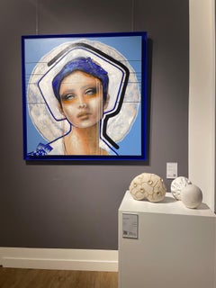 The Dance - 21st Century, Marble sculpture, Organic shapes, nature inspired