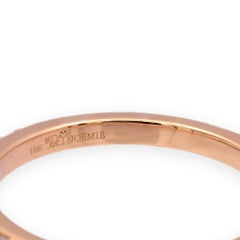 NOÉMIE 18K Rose Gold Full Circle Eternity Band Ring Size 5.5