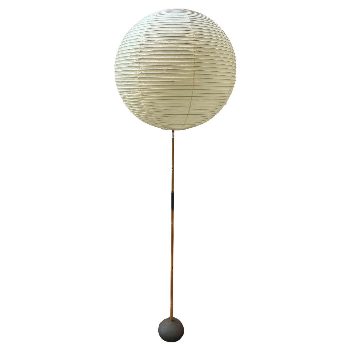 Noguchi Akari Fishing Pole Floor Lamp at 1stDibs | noguchi lamp