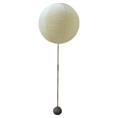 Vintage Noguchi Akari Fishing Pole Floor Lamp