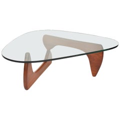 Noguchi Herman Miller Walnut Coffee Table