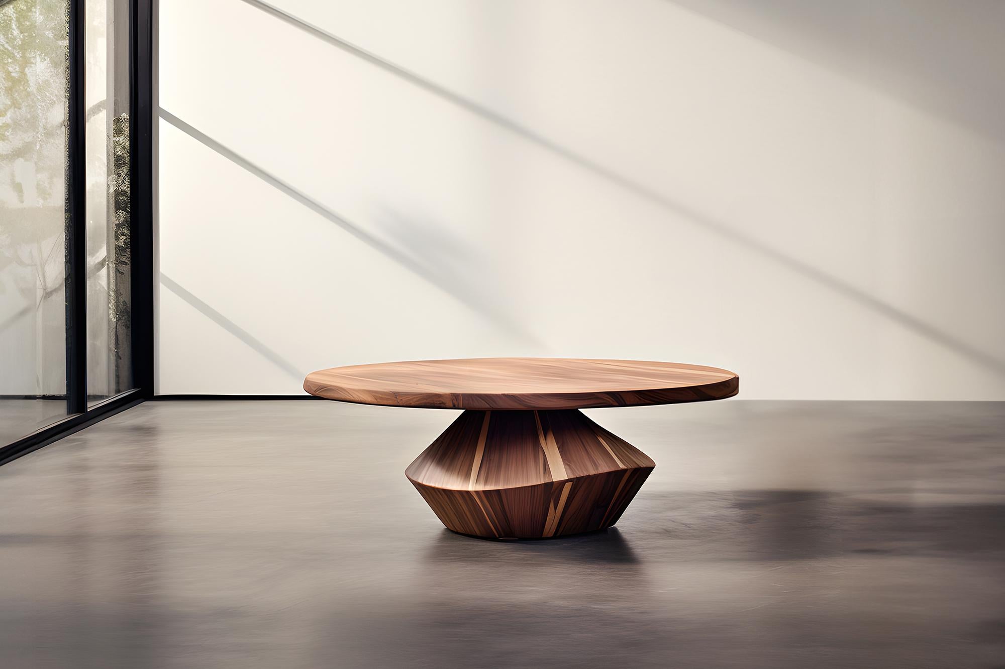 Sculptural Coffee Table Made of Solid Wood, Center Table Solace S43 by Joel Escalona


The Solace table series, designed by Joel Escalona, is a furniture collection that exudes balance and presence, thanks to its sensuous, dense, and irregular