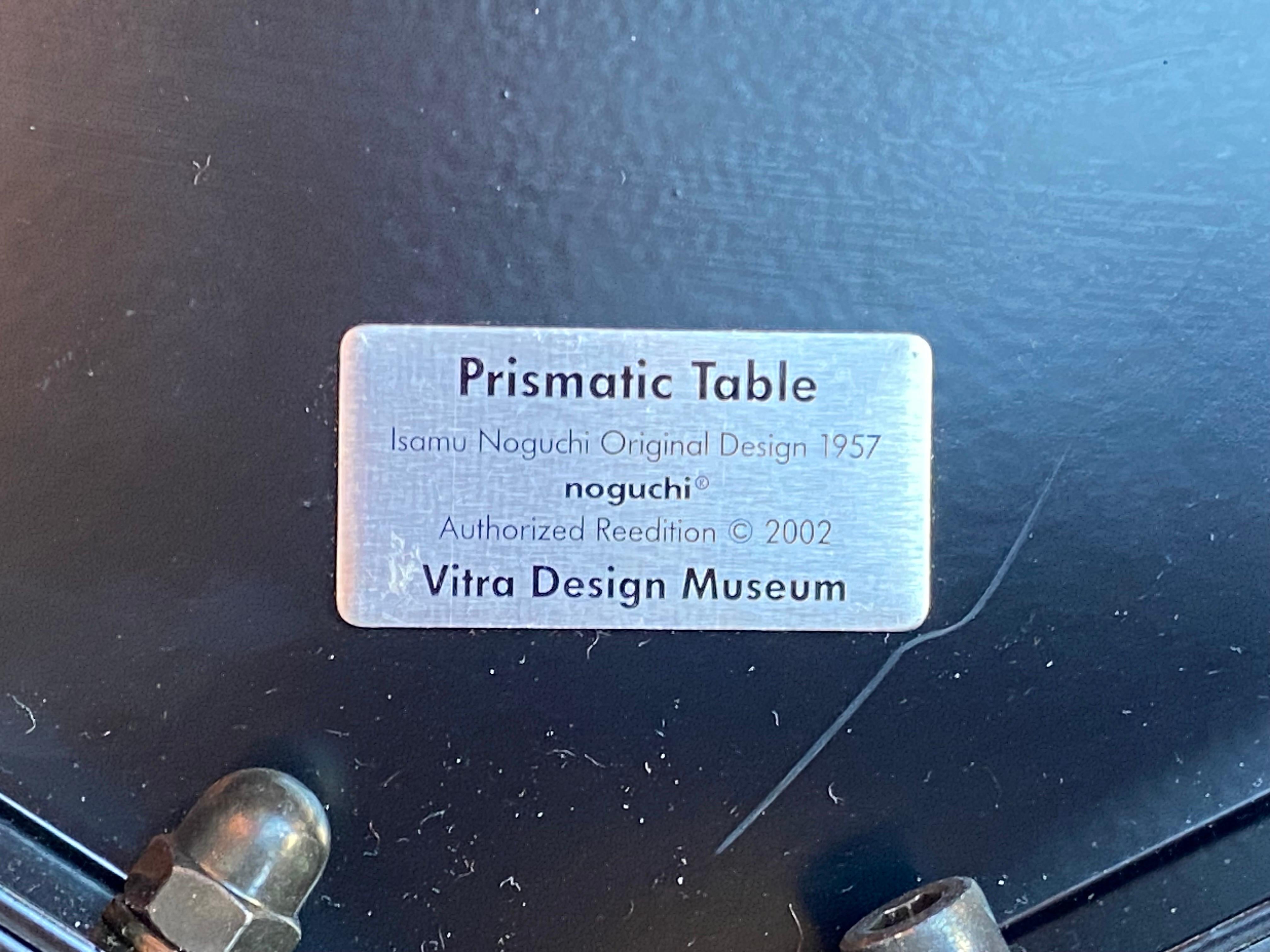 Noguchi Prismatic Tables for Vitra, 2 Available, priced separately! For Sale 3