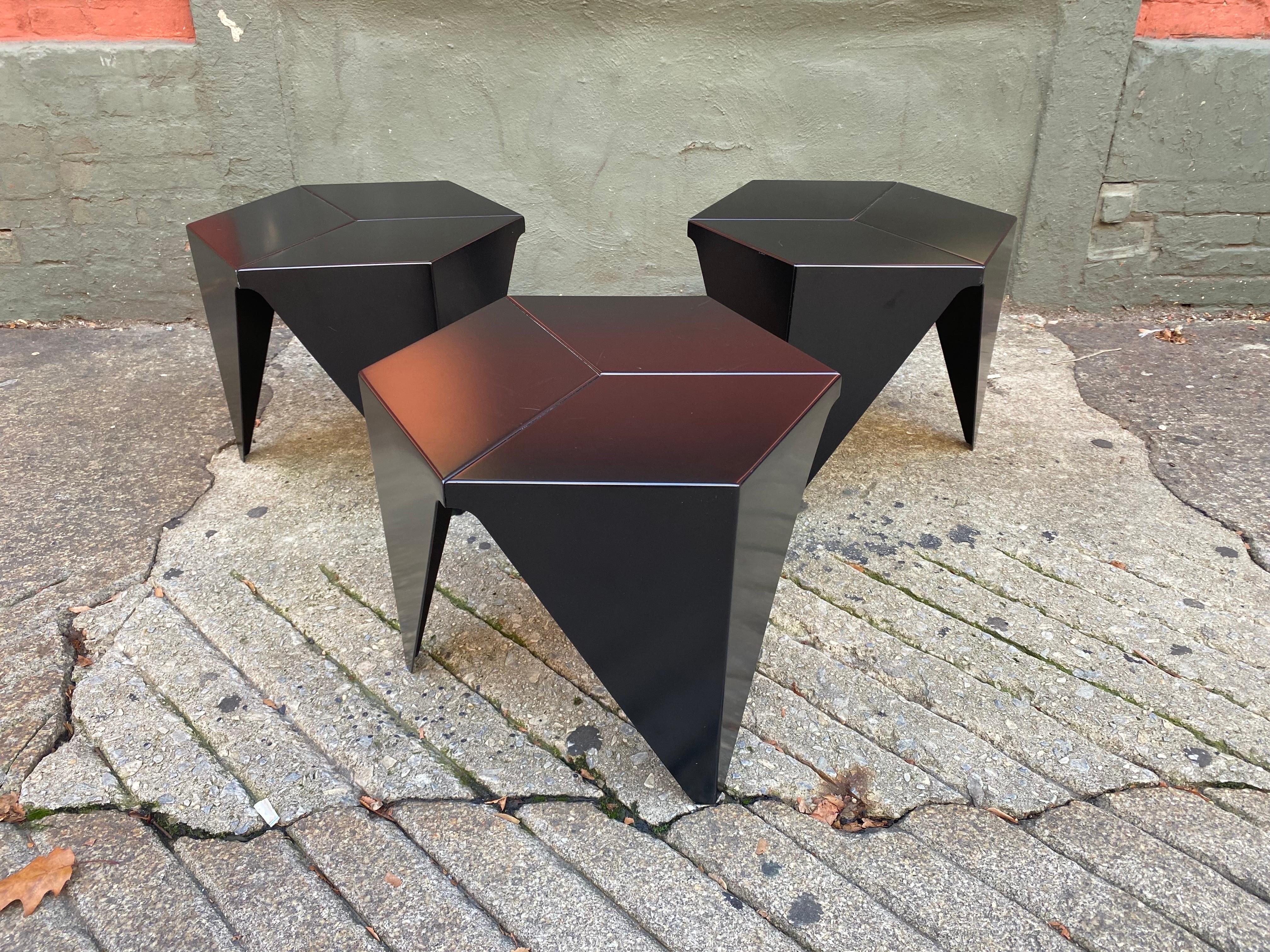 German Noguchi Prismatic Tables for Vitra, 2 Available, priced separately! For Sale