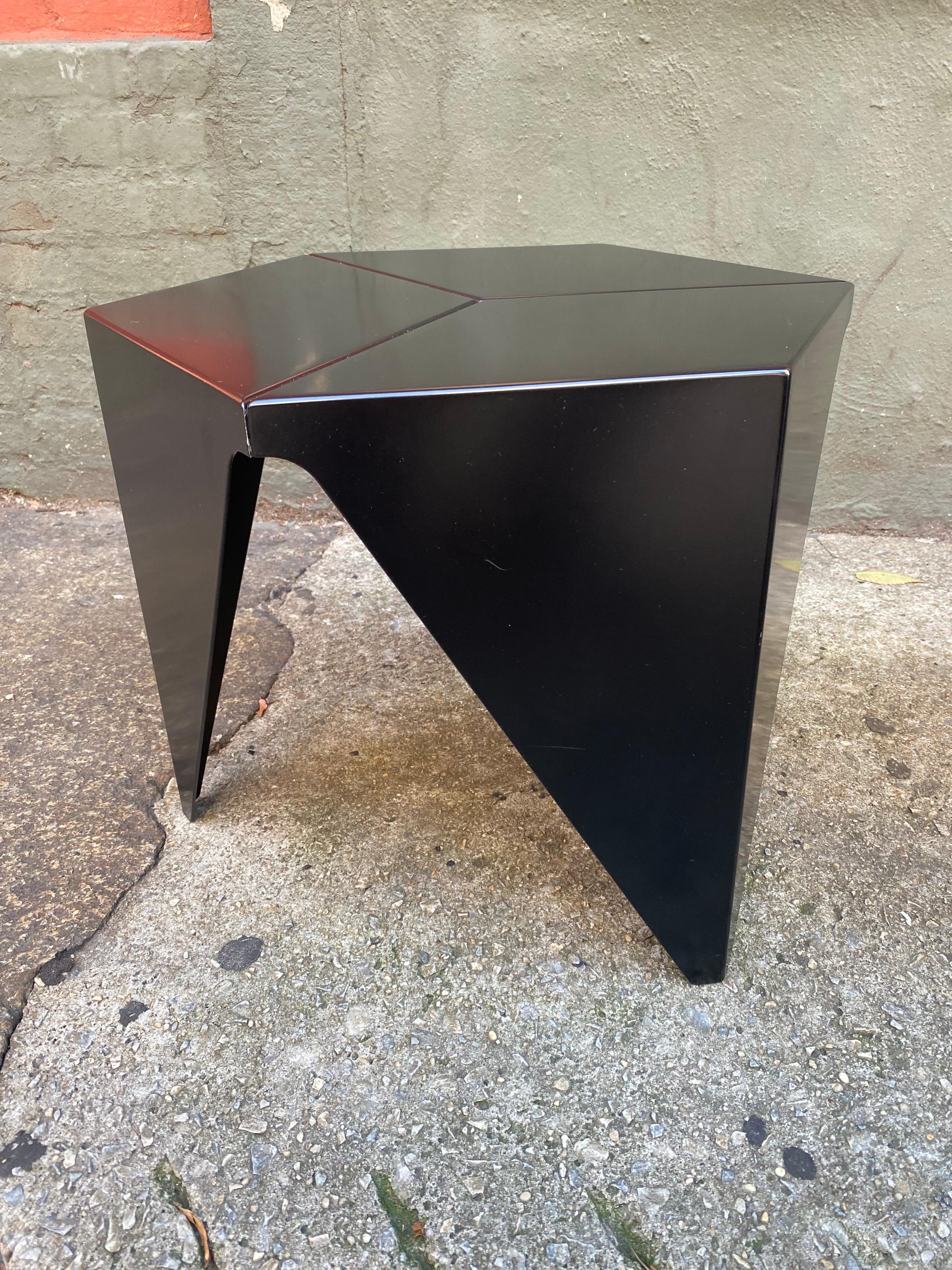Metal Noguchi Prismatic Tables for Vitra, 2 Available, priced separately! For Sale