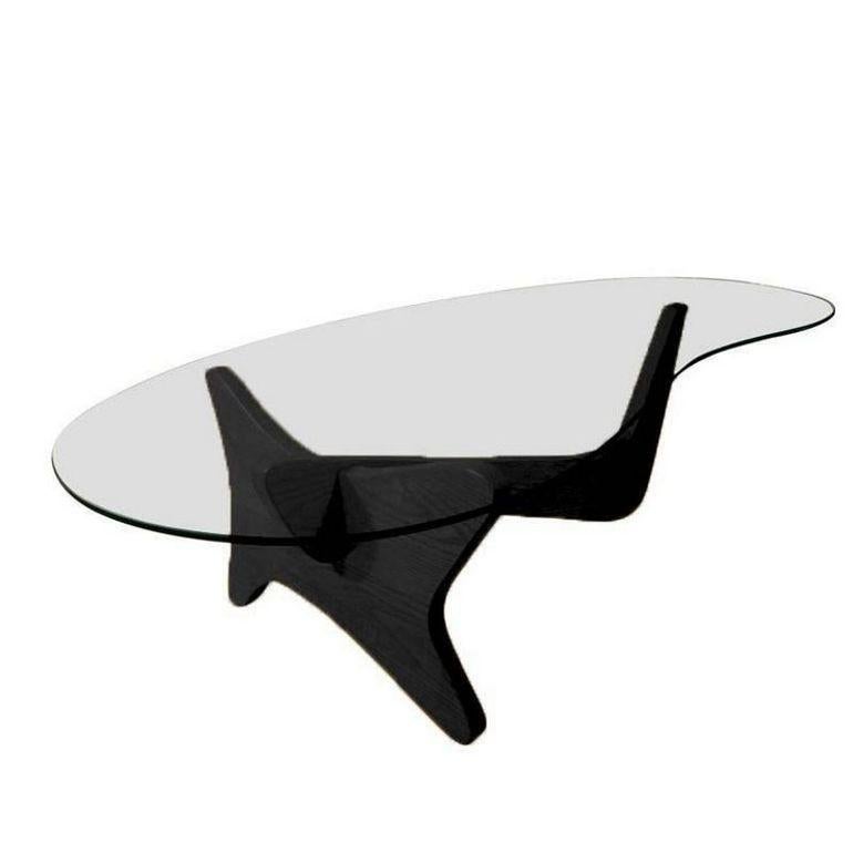Américain Ensemble table basse et table d'appoint biomorphique « avion » de style Noguchi en vente