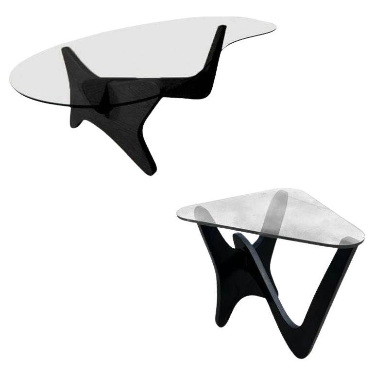Where is the signature on a Noguchi table?