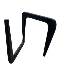 Noguchi Style Triangle Glass Top Wide Side Table