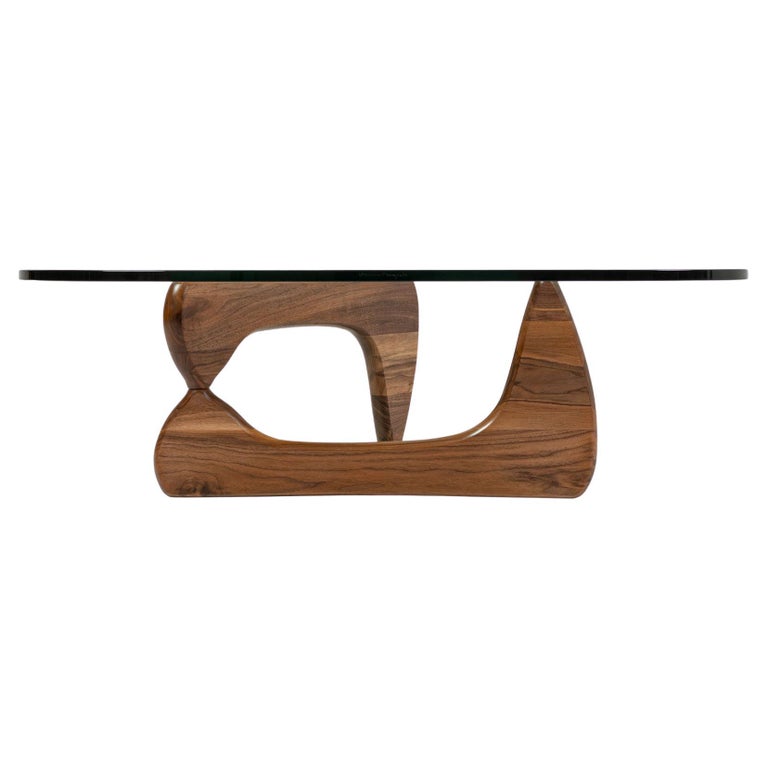 Noguchi Table by Isamu Noguchi for Herman Miller in Walnut at 1stDibs