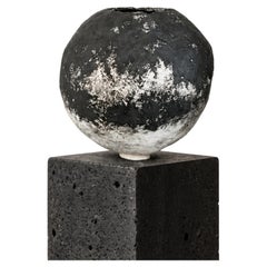 Noir Grecian Vessel by George Lamiè, Organic Modern Design