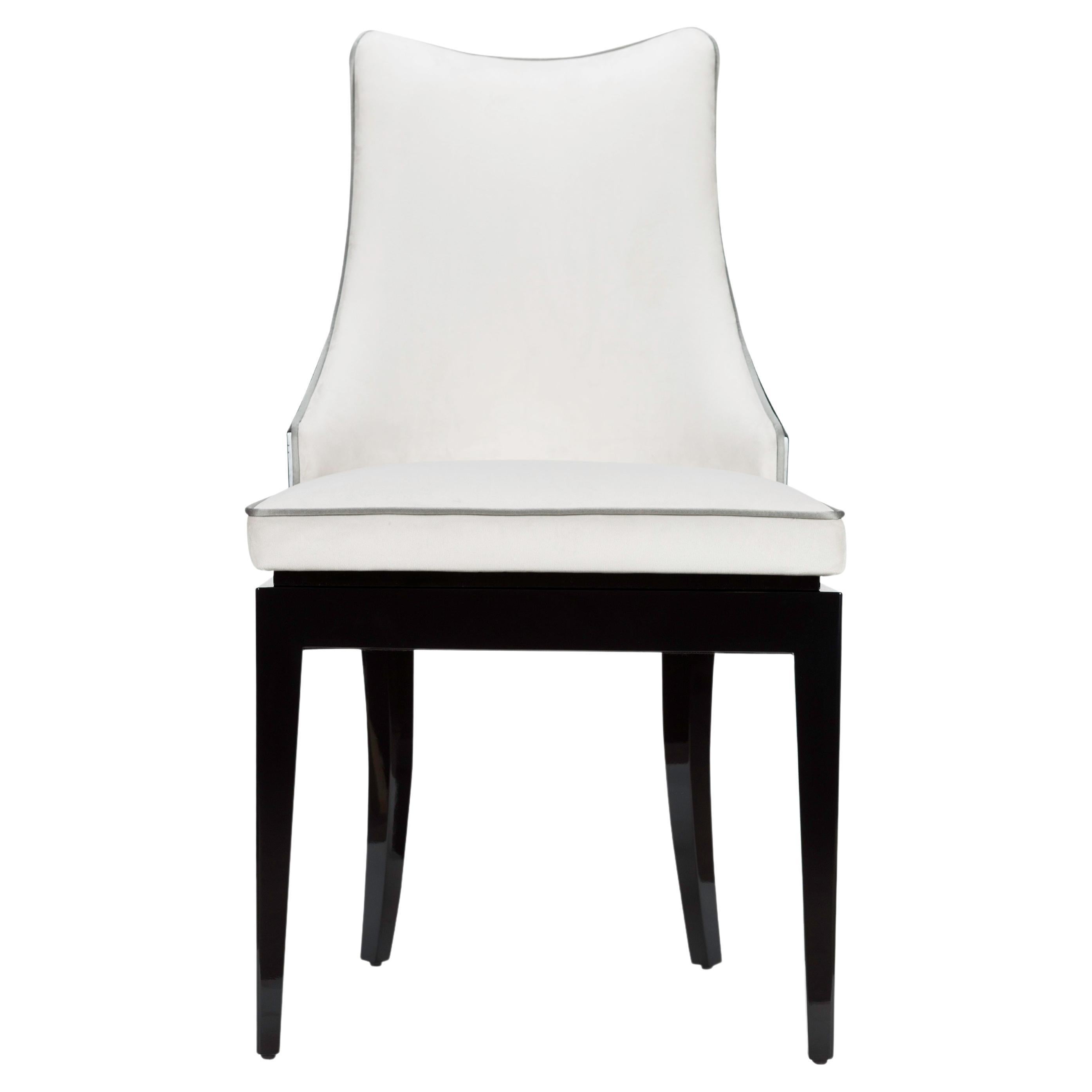 Noir I Dining Chair by Memoir Essence