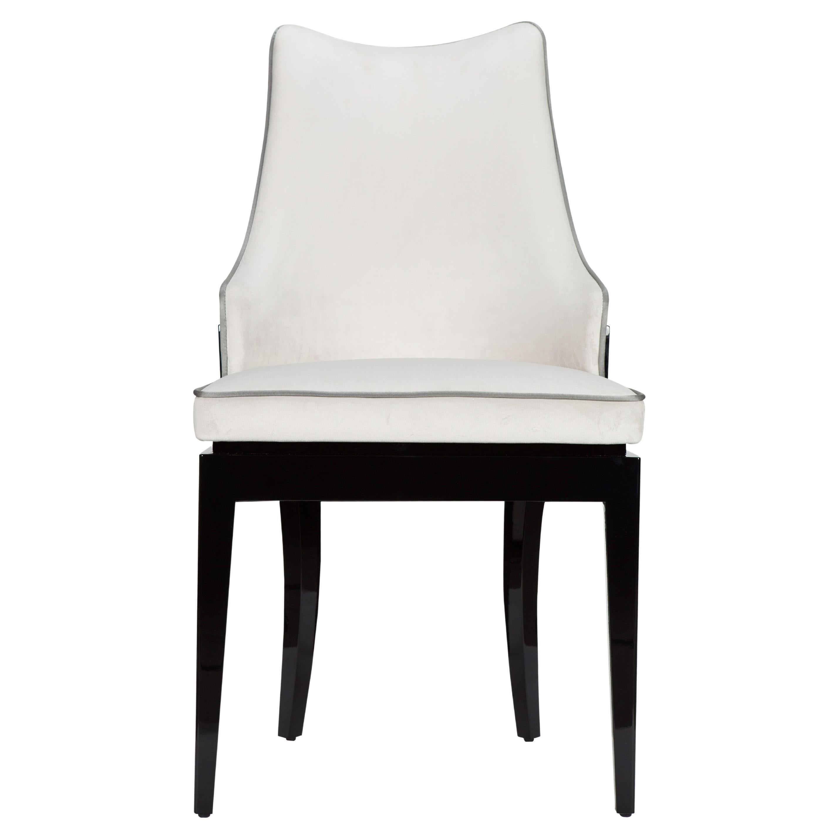 Noir II Dining Chair by Memoir Essence For Sale