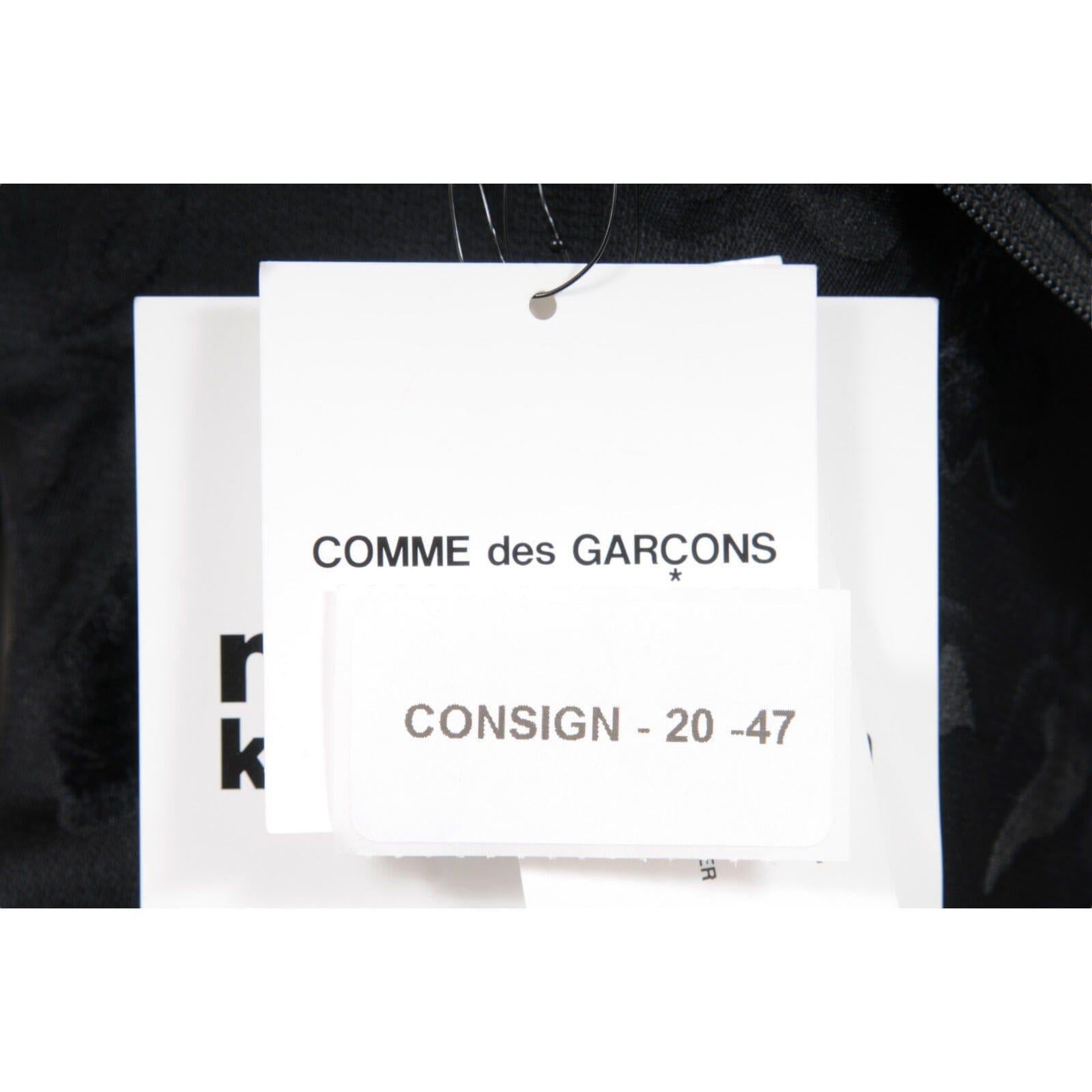 Noir Kei Ninomiya Comme De Garcons Kleid Größe Small US 2 Schwarz Floral Jacquard im Angebot 6
