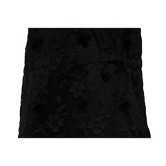 Noir Kei Ninomiya Comme De Garcons Dress Size Small US 2 Black Floral Jacquard