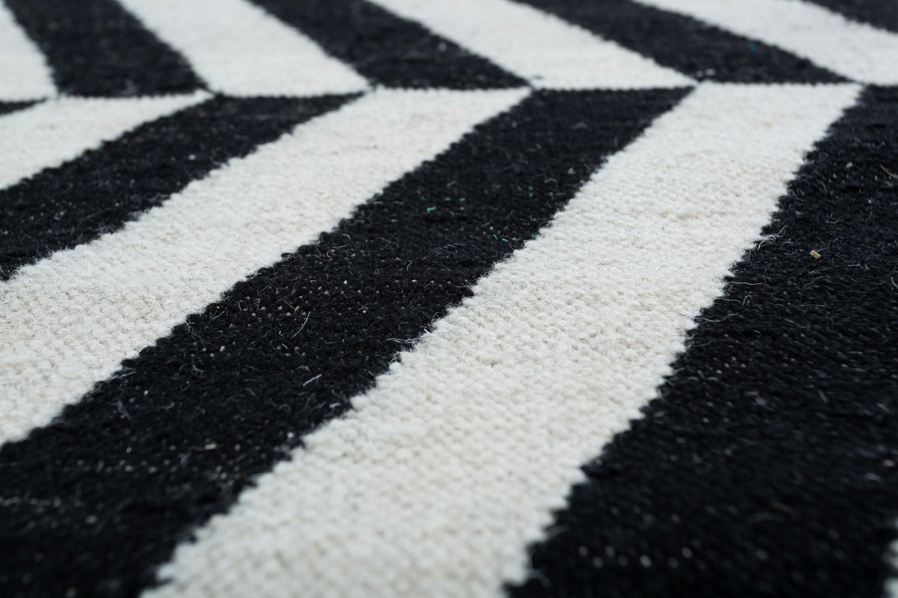Alfombra Tejido Plano Noir Odyssey Ébano & Ébano 180x270 cm Indio en venta