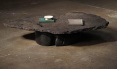 Noir Organiz Slab Coffee Table
