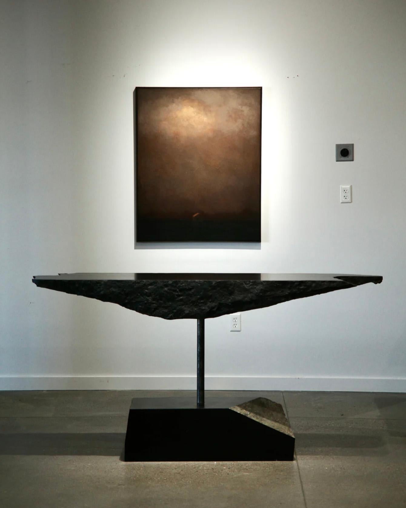 Consola Noir Torpille Tallado a mano en venta