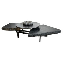 Tavolino Noir Trois Assiettes