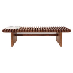 Panca per tavolino Nokogiri - 130 cm + cuscino