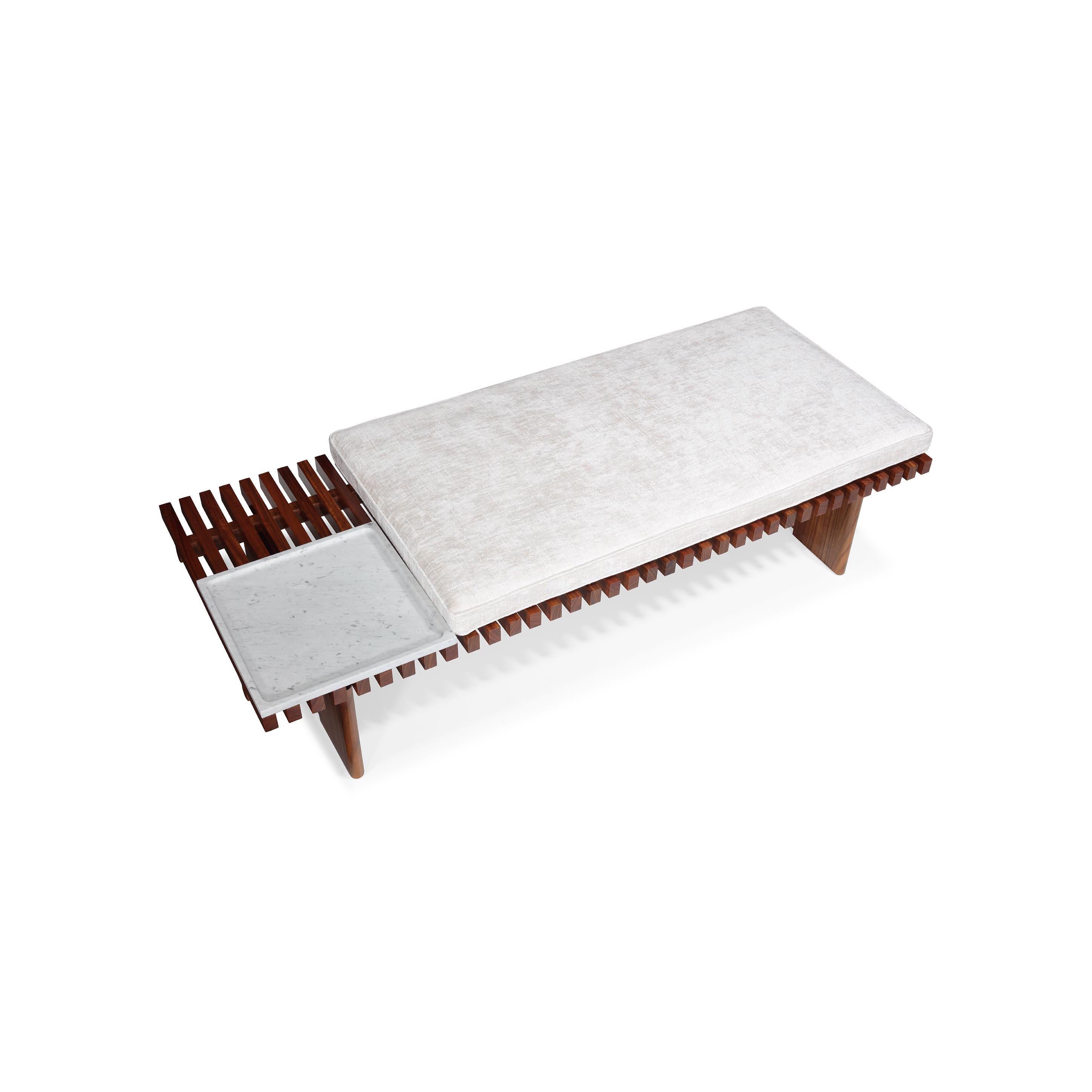 Wood Nokogiri Coffee Table Bench For Sale