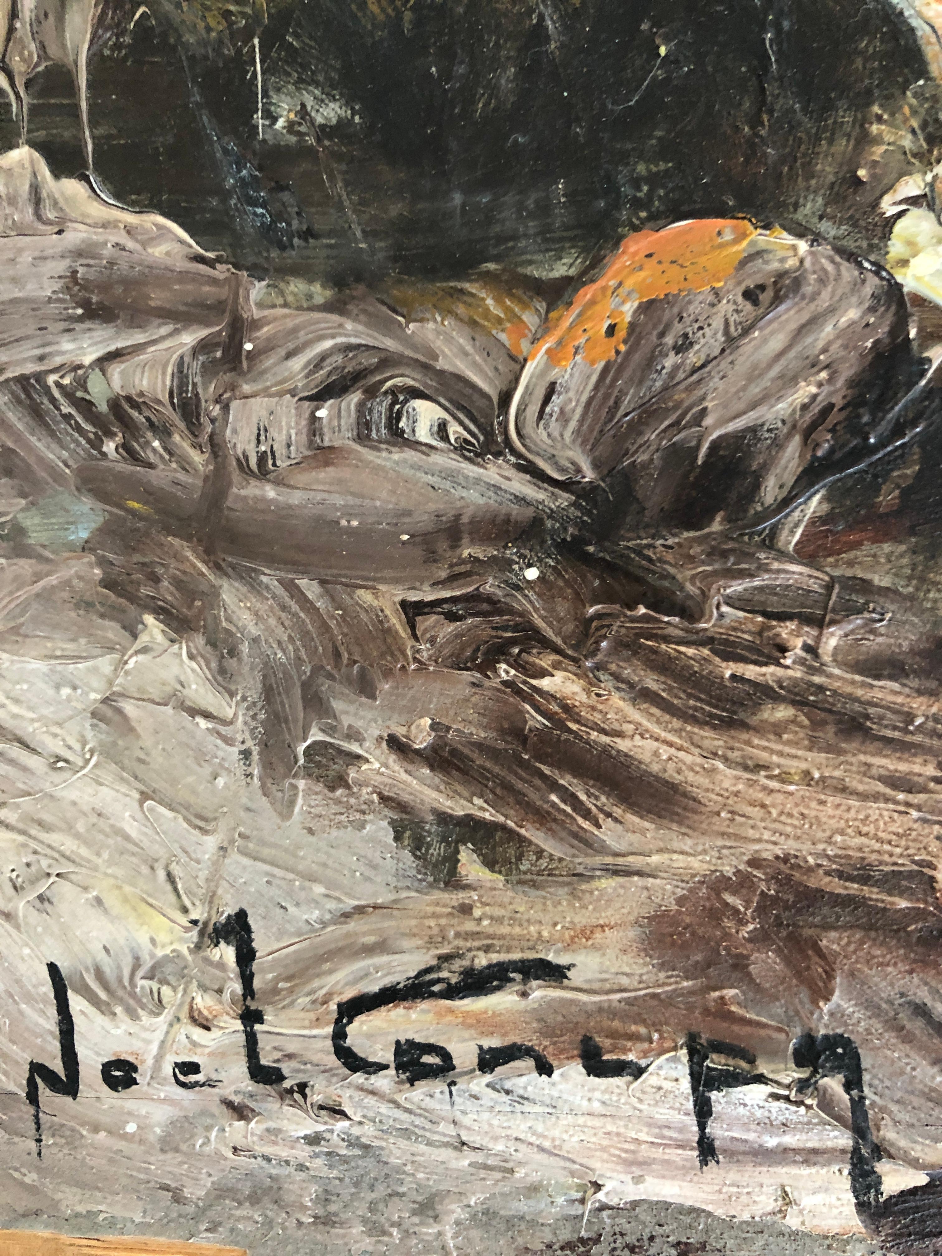 Recuerdos de Cannes - Painting Escuela francesa de Noël Canepa