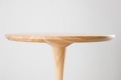 Mesa alta moderna de madera maciza de fresno Nolan